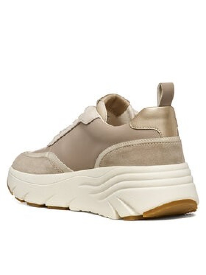 Geox Sneakersy D Diamanta D66UFA 09B22 C0084 Beżowy