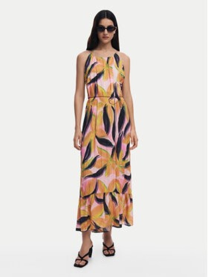 Desigual Sukienka letnia Limoges 25SWVW12 Kolorowy Regular Fit