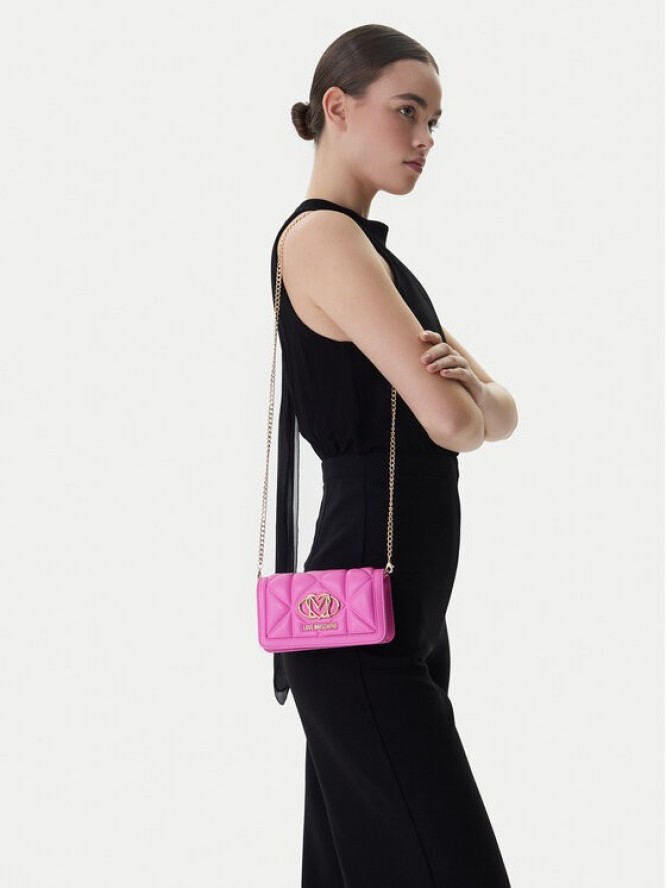 LOVE MOSCHINO Torebka JC5640PP1OLC0604 Różowy