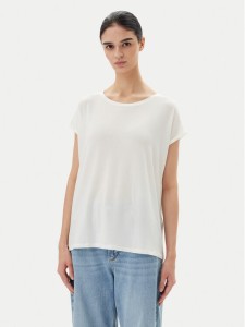 Vero Moda T-Shirt Ava 10284468 Biały Regular Fit