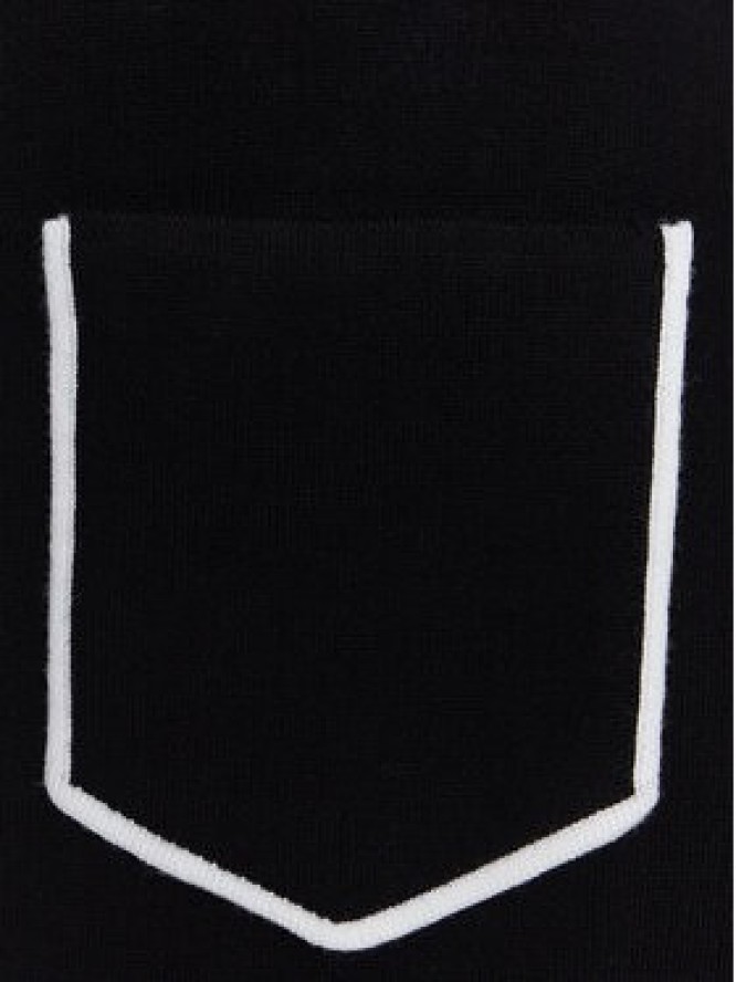 KARL LAGERFELD Spódnica ołówkowa A3W12023 Czarny Regular Fit