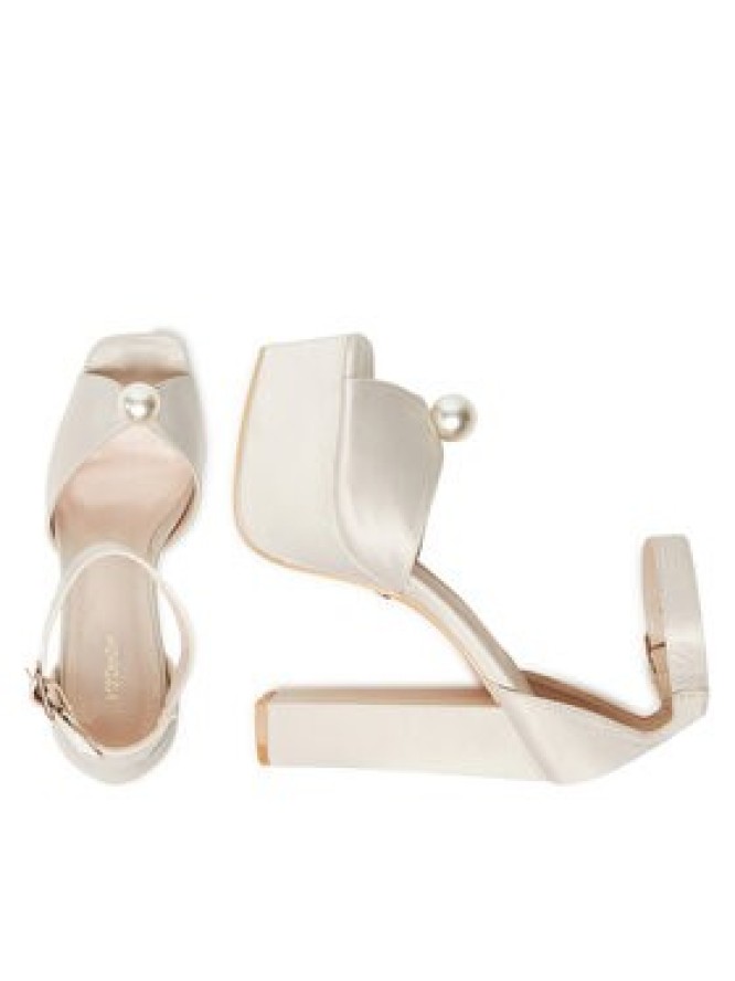 DeeZee Sandały LB8921-1 Écru