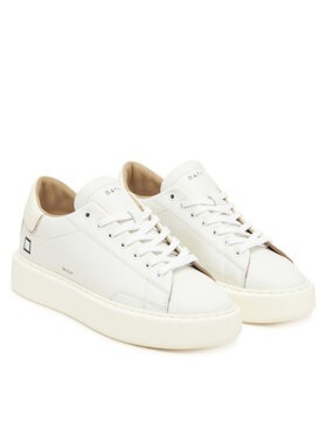 D.A.T.E. Sneakersy Sfera Calf W431-SF-CA Écru