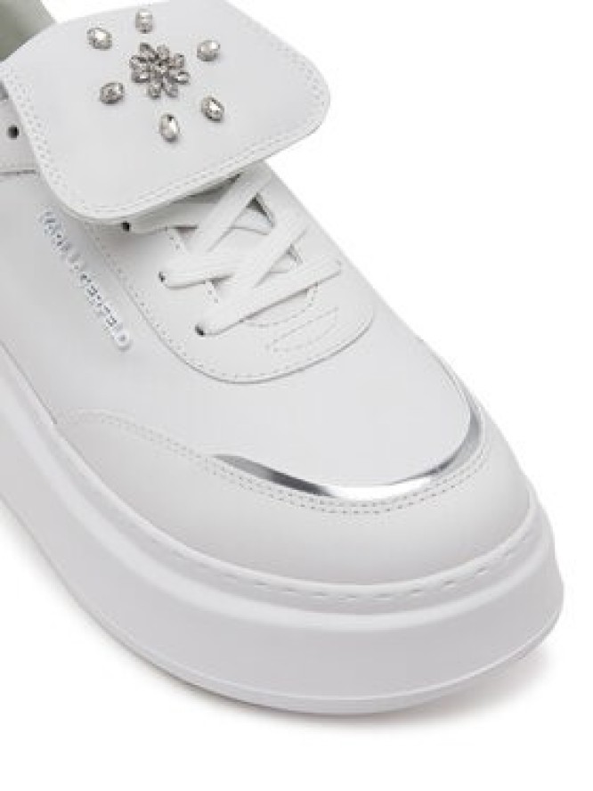 KARL LAGERFELD Sneakersy KL63519 Biały