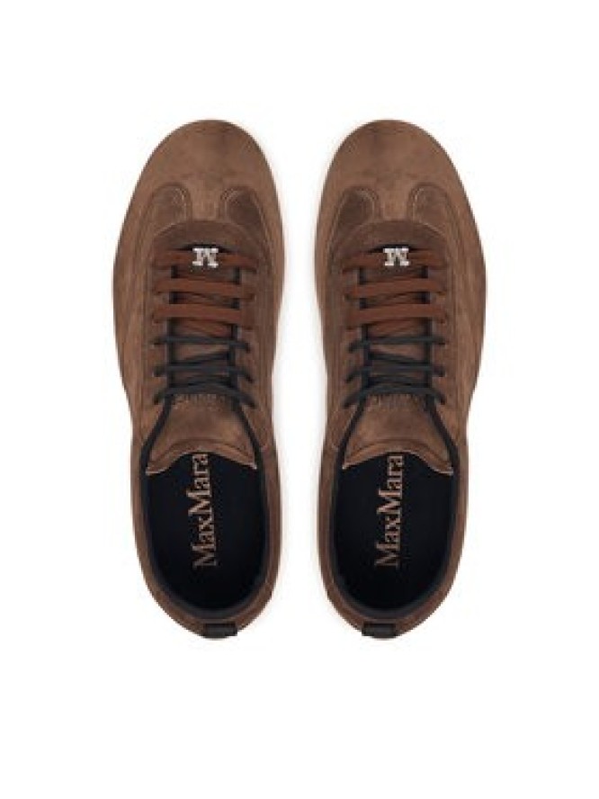 Max Mara Sneakersy Stecca 2624766011 Brązowy ciemny