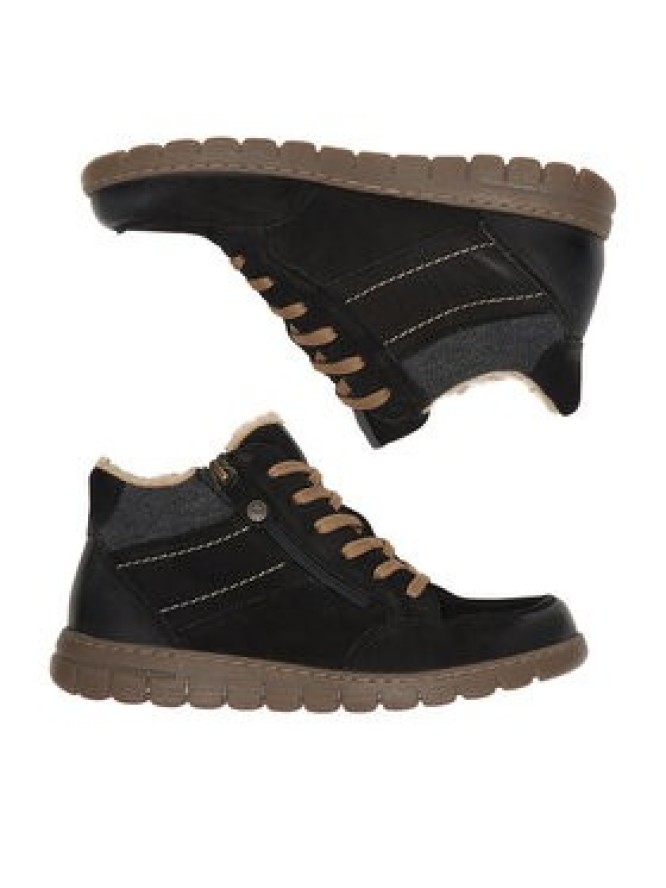 Go Soft Trzewiki CEO-WI23-GHANA-07C Czarny