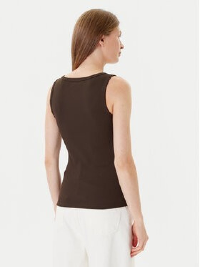 Guess Top W5YP00 KCXJ2 Brązowy Regular Fit