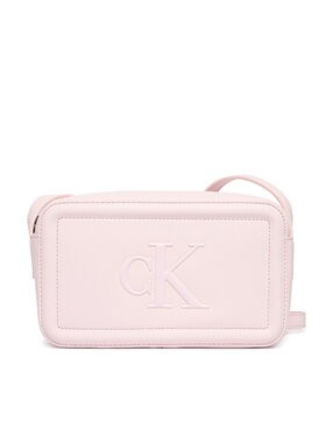 Calvin Klein Torebka Bold Ck Camera Bag LV04F3220G Różowy