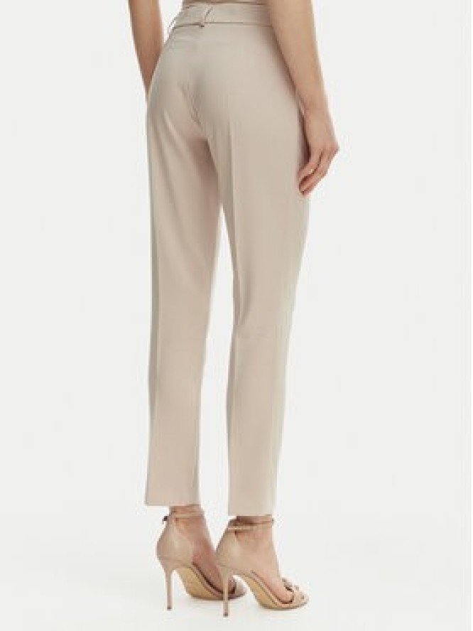 Rinascimento Spodnie materiałowe CFC0128650003 Beżowy Regular Fit