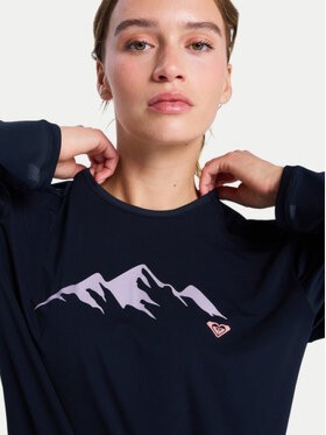 Roxy Koszulka techniczna Boundless Spirit 2 ERJKT04329 Czarny Regular Fit