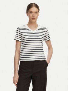 Beverly Hills Polo Club T-Shirt W126-BHLTS-1029-19S Biały Regular Fit