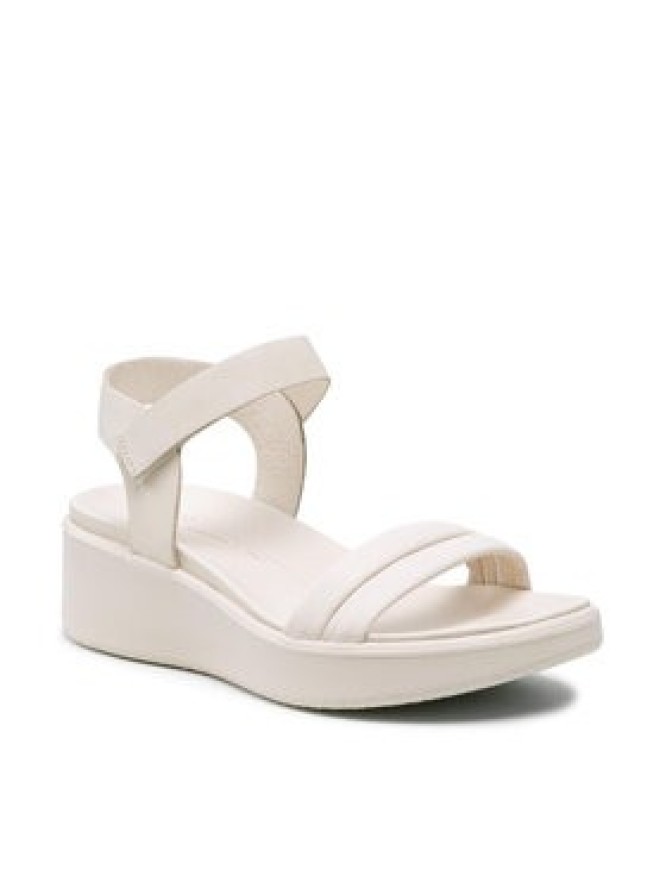 ECCO Sandały Flowt Wedge Lx W 27330359113 Beżowy