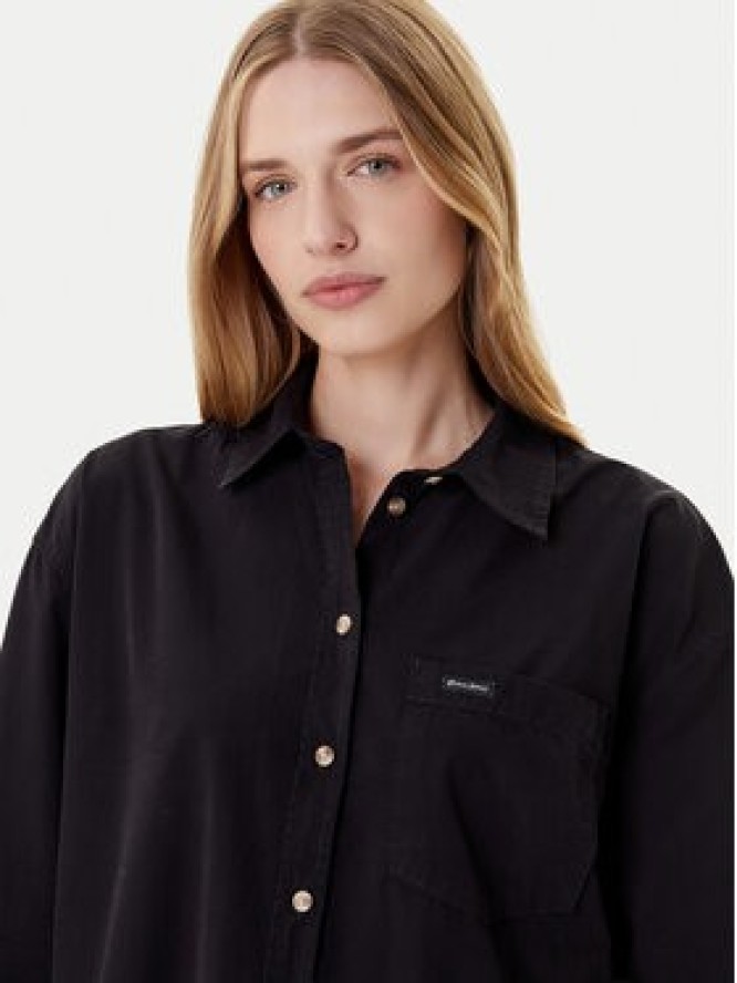 Guess Jeans Koszula W4YH22 WGCF1 Czarny Relaxed Fit