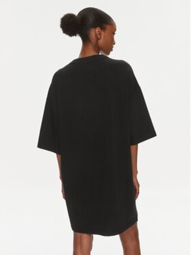 Tommy Jeans Sukienka codzienna Badge DW0DW18145 Czarny Relaxed Fit