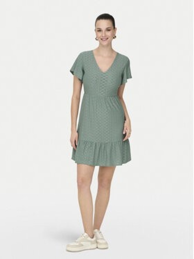ONLY Sukienka codzienna 15289687 Zielony Regular Fit