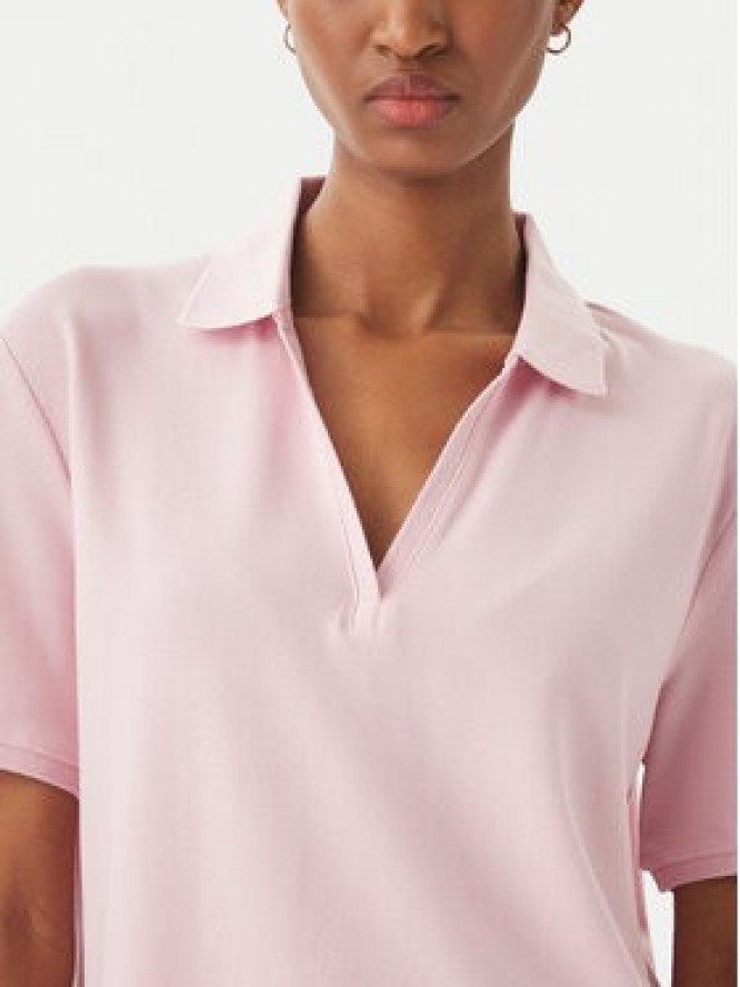 Tommy Hilfiger Polo WW0WW48720 Różowy jasny Relaxed Fit