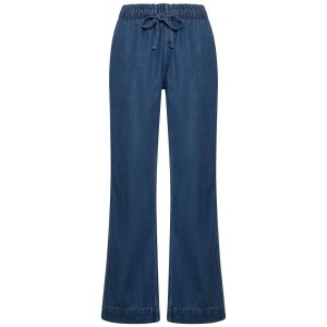 Spodnie Deha Denim Lyocell Straight Pants Damskie
