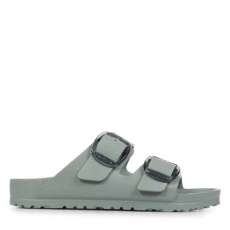 Unisex sandały Birkenstock Arizona Big Buckle EVA zielone wąskie 1031301