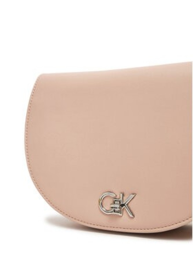Calvin Klein Torebka Ck Hw Crossbody Saddle Bag K60K613236 Różowy