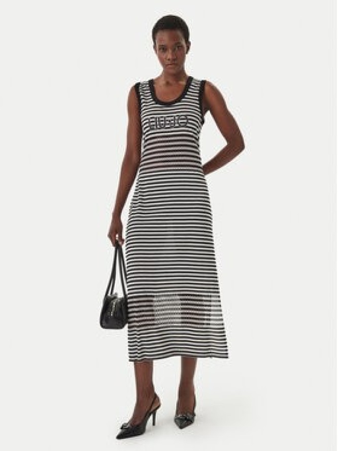 Liu Jo Beachwear Sukienka letnia VA6198 J3908 Czarny Slim Fit