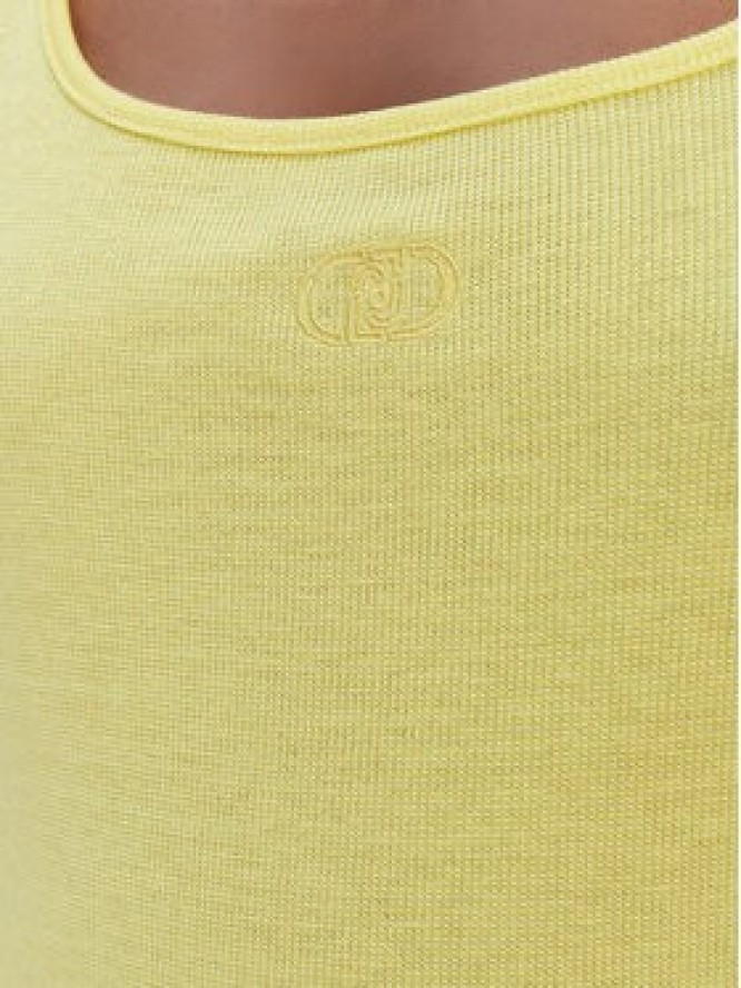 Liu Jo Sport Top TA6173 J3845 Żółty Regular Fit