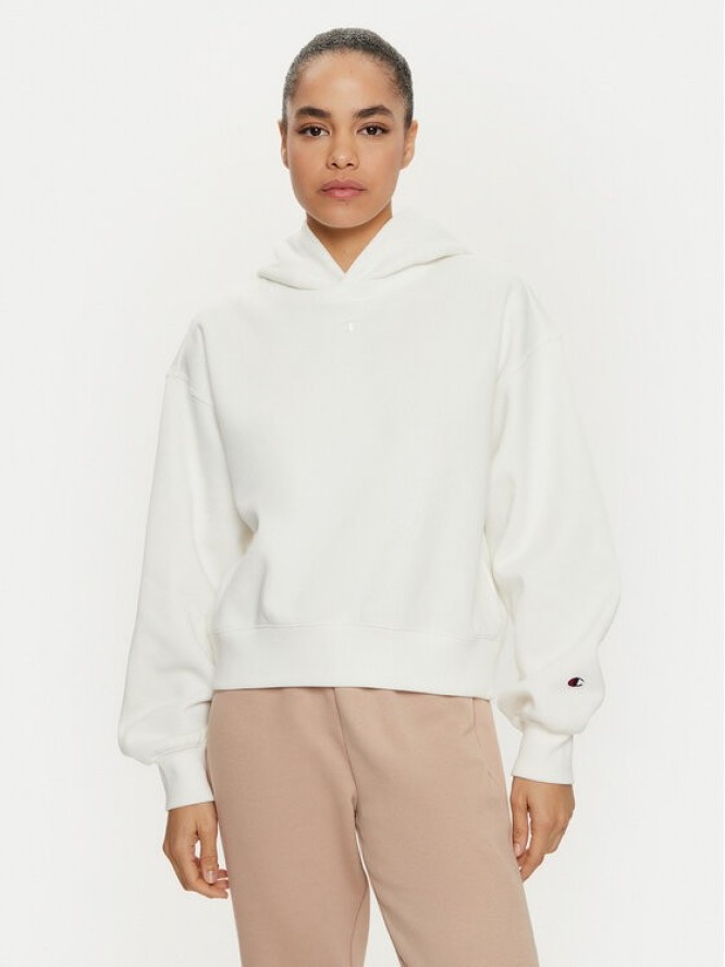 Champion Bluza 117539 Écru Loose Fit