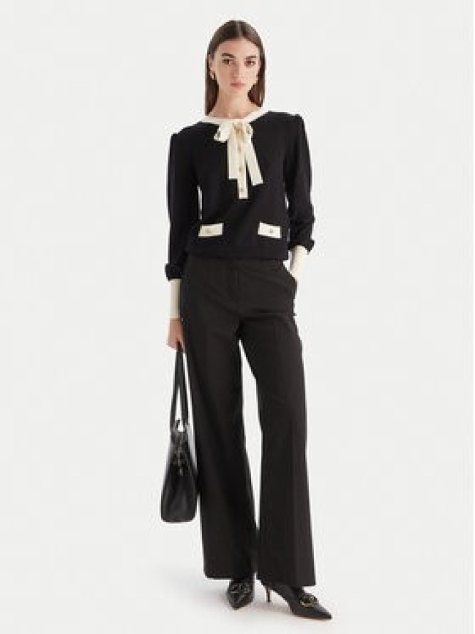 Luisa Spagnoli Sweter Maluma 100211 Czarny Regular Fit