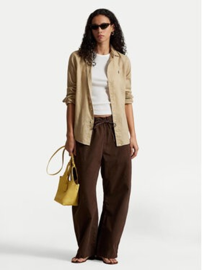 Polo Ralph Lauren Koszula 211970730506 Beżowy Regular Fit