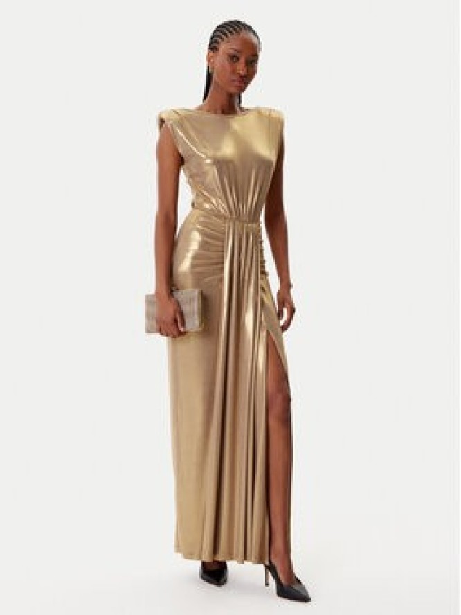 Artigli Sukienka wieczorowa ACAB003146 Złoty Regular Fit