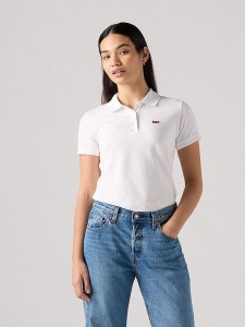 Levi's Koszulka polo w kolorze kremowym rozmiar: XS