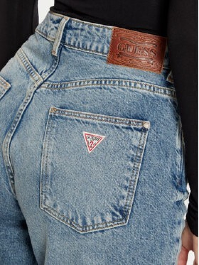 Guess Jeansy W5RA21 D5LR2 Niebieski Straight Leg