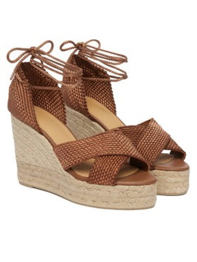 Castañer Espadryle Becca/8ED/298 Brązowy