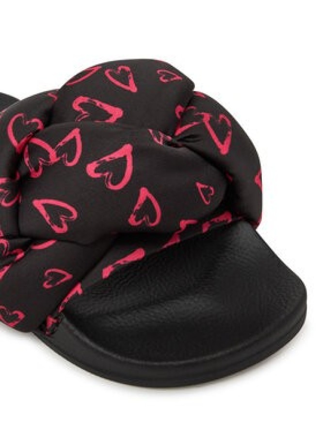 LOVE MOSCHINO Klapki JA28312G0MIW100C Czarny
