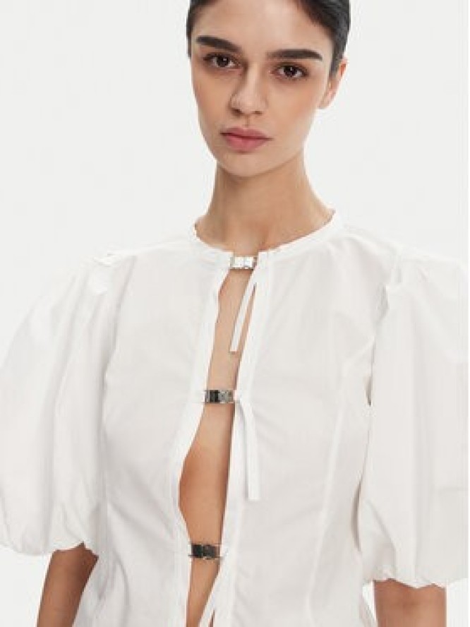 PINKO Bluzka 105185 Biały Regular Fit