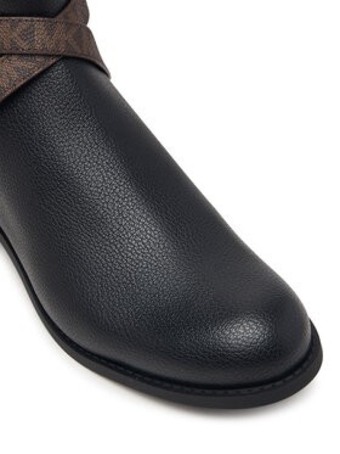 MICHAEL Michael Kors Oficerki Rachel Flat Boot 40F6RCFB6L Czarny