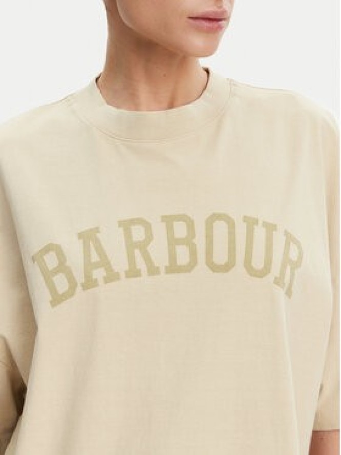 Barbour T-Shirt Katie Relaxed LTS0664CR31 Beżowy Relaxed Fit