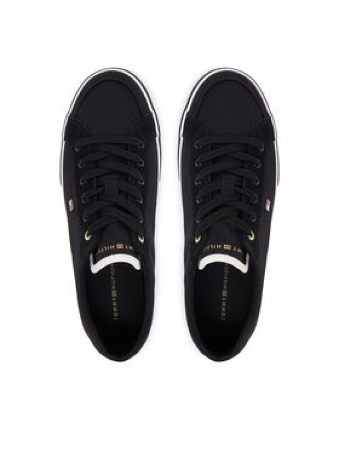 Tommy Hilfiger Tenisówki Th Low FW0FW09390 Czarny