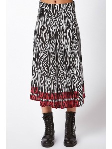 Milan Kiss Spódnica w kolorze czarno-białym rozmiar: L