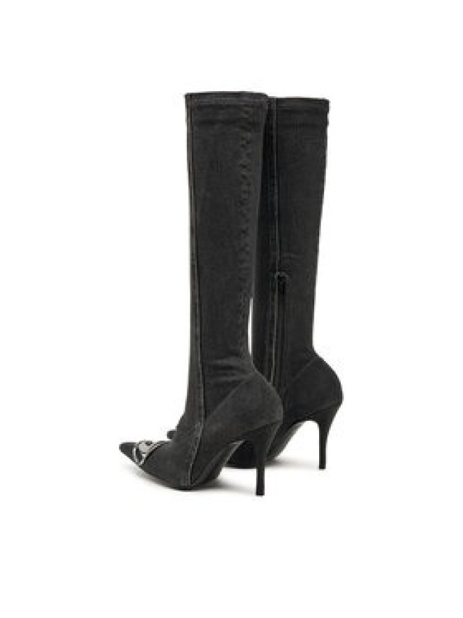 Diesel Kozaki D-Venus Kb D Y03366 P6901 T8013 Czarny