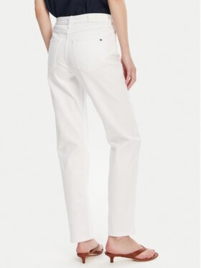 Tommy Hilfiger Jeansy Classic WW0WW45923 Biały Straight Fit