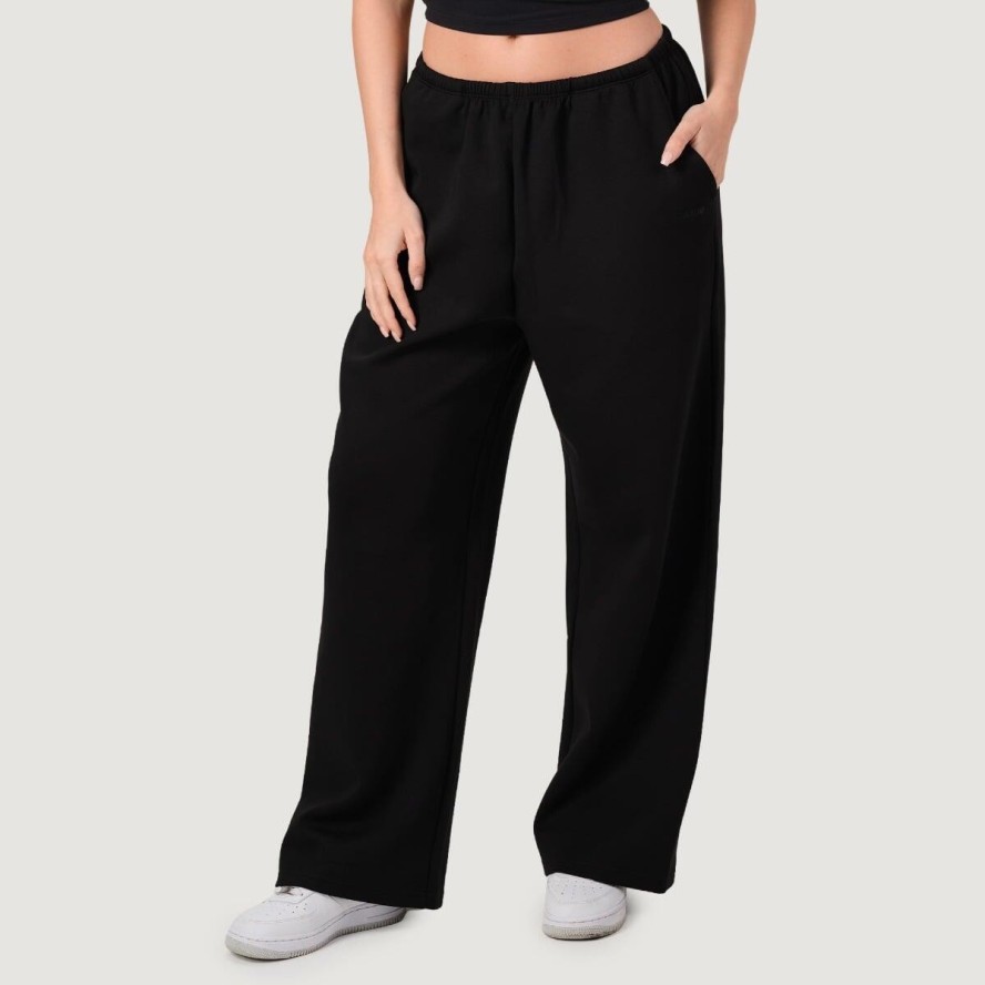 Spodnie damskie fitness oversize z kieszeniami NEO