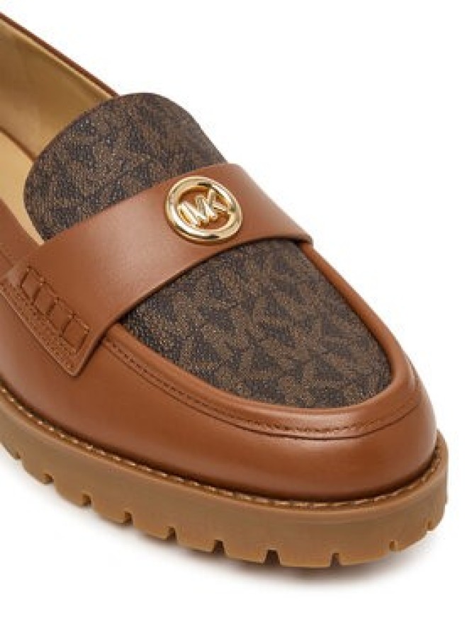 MICHAEL Michael Kors Loafersy Jaelyn Lug 40T6JLFP2L Brązowy