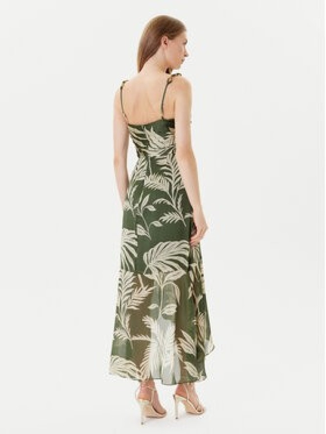 Guess Sukienka letnia W5YK64 WCWF2 Zielony Regular Fit