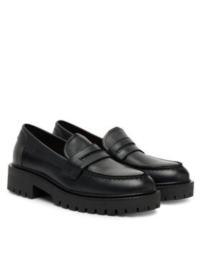Marc O'Polo Loafersy SS2M3011 Czarny