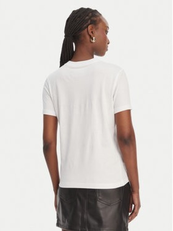 Versace Jeans Couture T-Shirt 80HAHE02 CJ00E Biały Regular Fit