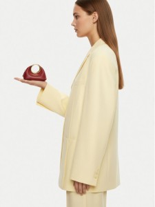 JACQUEMUS Bilonówka Le Porte Calino 25E251SL142-3171 Czerwony