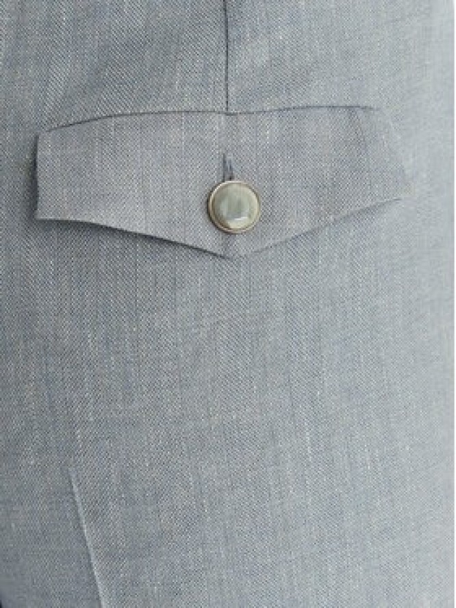 Marella Spodnie materiałowe Odino 2613131121 Błękitny Straight Fit