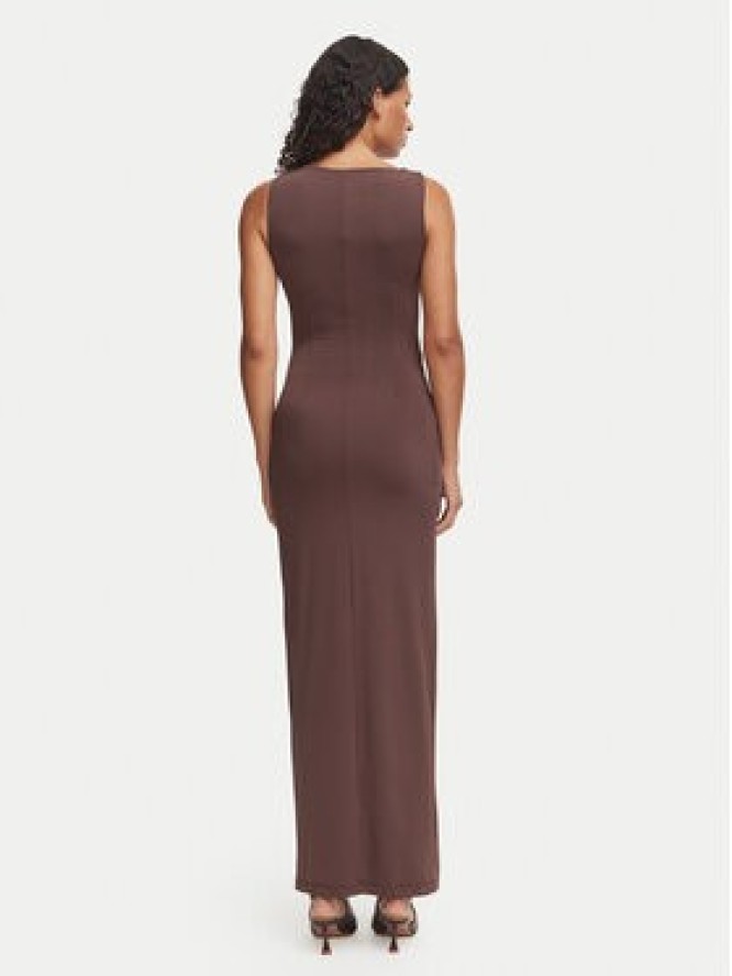 Bardot Sukienka wieczorowa Reed 60435DB Brązowy Slim Fit