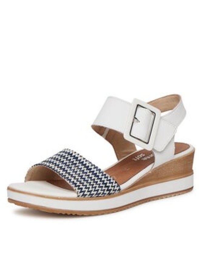 Remonte Sandały D6453-80 Biały