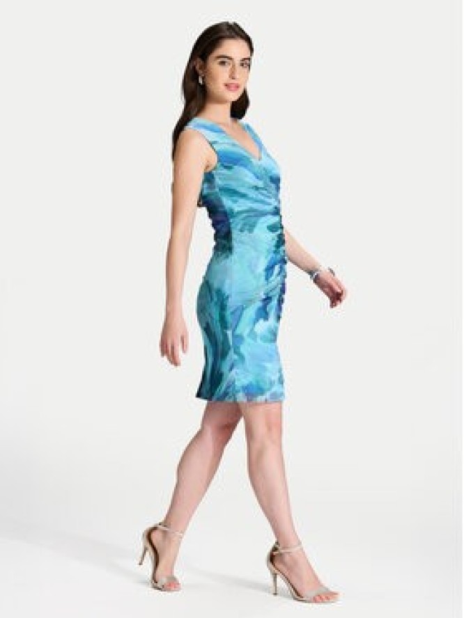 Swing Sukienka koktajlowa 5AI21400 Niebieski Slim Fit